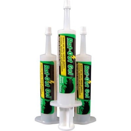 BIRD BARRIER AMERICA , INC. Bird Barrier Rat-Out Rodent Repellent Gel, 1 oz. Tube, 3 Tubes - PC-RO30 PC-RO30